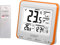 La Crosse Technology WS6811WHI-ORA - Estación meteorológica para Interiores y Exteriores, Color Naranja y Blanco