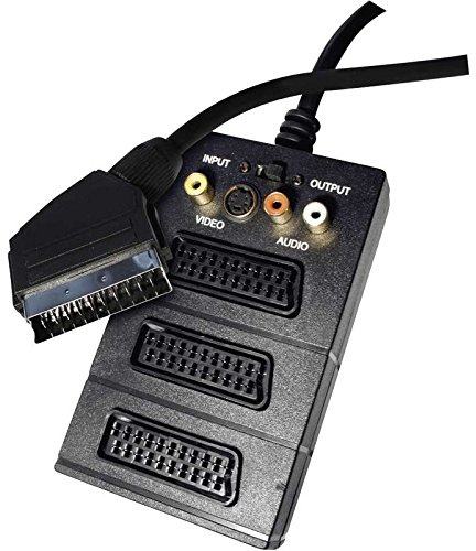 Les eMOS AV câble péritel - 3 x péritel Femelle + 3 x RCA + 1 x sVHS sB2300 0,5 m