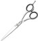 JAGUAR Haarschere SMART 5.5“ | Friseurschere im Crane-Design mit abgewinkeltem Daumenauge | poliert | Made in Germany