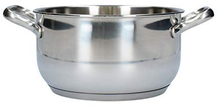 Lagostina Cass. Fonda cm18 sfiziosa Casseruola, Alluminio, Grigio, 18 cm