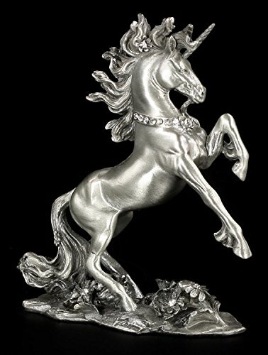 Unicornio Figura de estaño con brillantes – Veronese