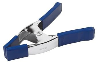 IRWIN Tools Quick-Grip Metal Spring Clamp, 3-Inch (222803), Blue
