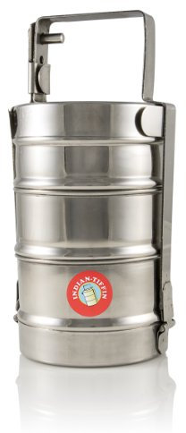 Boîte à repas à 3 niveaux en inox