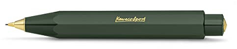 Kaweco CLASSIC SPORT Druckbleistift Green 0.7 mm HB I Mechanischer Bleistift aus hochwertigem Kunststoff in Klassischem Design I Druck-Bleistift nachfüllbar in Grün I Druckminenbleistift 10,5 cm