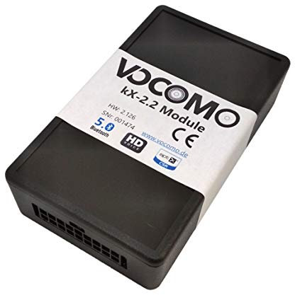 VOCOMO kX-1 BMW V1 Bluetooth Hands-Free Kit for BMW 3 Series (E46), 5 Series (E39), X3 (E83), X5 (E53), Z4 (E85,E86), Mini (R50,R52,R53)