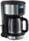Russell Hobbs Kaffeemaschine [Digitaler Timer, Brausekopf für optimale Extraktion&Aroma] Buckingham (max 10 Tassen, 1,25l Glaskanne, Warmhalteplatte, 1000W) Filterkaffeemaschine 20680-56