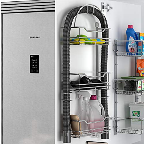 Soporte de Pared para Accesorios de Aspirador