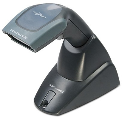 Datalogic Heron D130, 1D, multi-IF, kit (KBW), mörkgrå, handscanner, detaljhandel, 1D, CCD, multigränssnitt, inkl.: kabel (KBW), stativ, 901801014