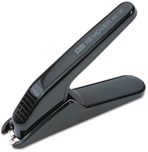 Max Heavy-Duty Black Staple Remover (RZ-3F) 4 x 1.1 x 5.5