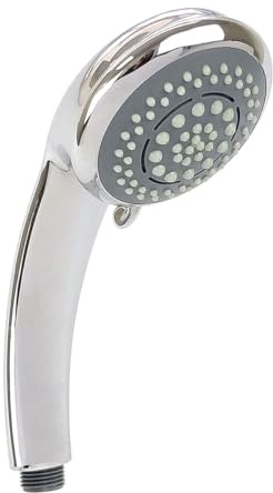 Arian EcoSpa Natural 6 Mode Shower Head Handset Chrome 6 Functions Universal Fitting