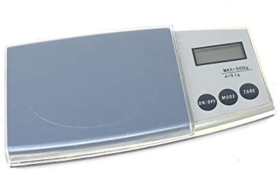 TEMPO DI SALDI Bilancino Elettronico Digitale Di Precisione Con Display LCD Da 0,1 a 500 Grammi