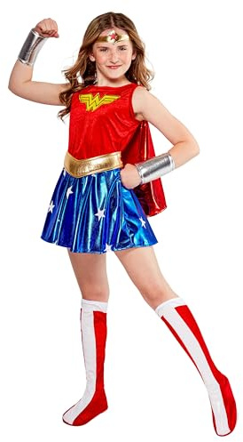 DC Comics: Wonder Woman Costume for Kids by Rubies, Girl's Medium