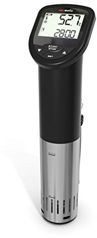 TFA Dostmann Sousmatic Sous-Vide Garen, 14.15550.01, wie aus der Spitzengastronomie, Sous-Vide Stick, schwarz