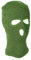 Mil-Tec Kopfhaube Balaclava • Sturmhaube 3-Loch atmungsaktiv • Gestrickte Sturmhaube Winter aus 100% Polyacryl • Outdoor Sturmhauben für Herren & Frauen • Balaclava für Motorrad & Ski • Farbe: Oliv