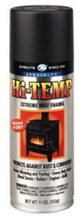 Aervoe Z635 11-oz Black Zynolyte Hi-Temp Extreme Heat Enamel Aerosol Paint