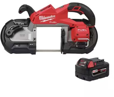 Milwaukee 2729-21 M18 Fuel Deep Cut Band Saw 1 Bat Kit