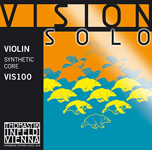 Thomastik-Infeld - Vision Solo - VIS03 - D-Violin Single String - 4/4 - Aluminium Wound - Tension 4.6kg/10.1lbs