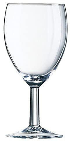 Arcoroc Savoie Red Wine Glass 240ml, Without Filling Mark, 12 Glasses