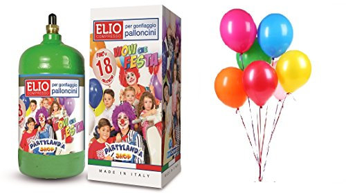 Bombola Elio Monouso per Palloncini, Matrimonio, San Valentino, Feste di compleanno, Party, Occasione Speciale