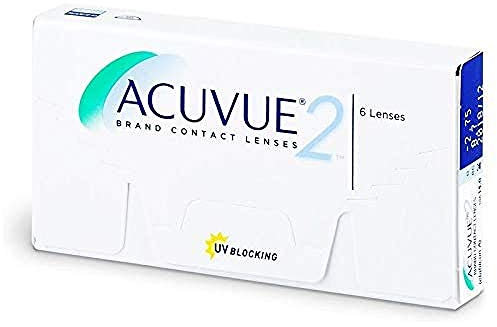 ACUVUE 2 - Lenti a contatto quindicinali - protezione UV;-9.00 diottrie; BC 8.7; DIA 14.00; 6 lenti