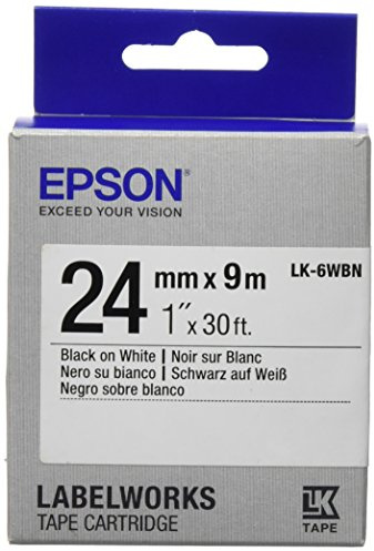 EPSON Ribbon LK-6WBN white/black