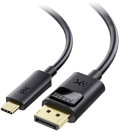 Cable Matters USB-C to DisplayPort Cable in Black 3.3 Ft