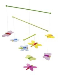 Mobile Schmetterlinge: 33 x 42 cm, Holz, 8 Teile