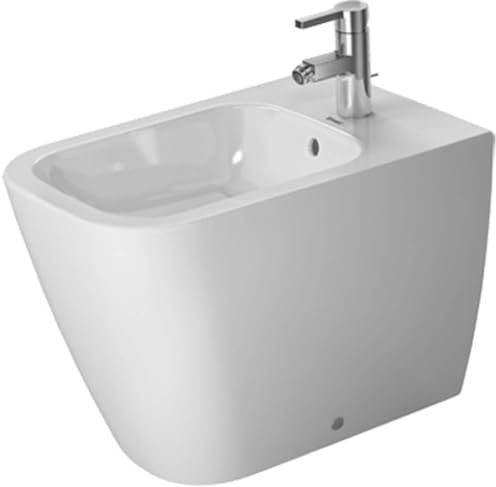 Duravit Happy D.2 Stand Bidet Weiß Hochglanz 570mm