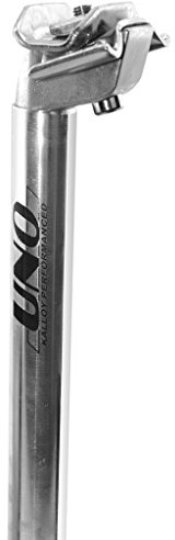 Tija de sillín de bicicleta aluminio 300 mm de largo (26,6 mm)