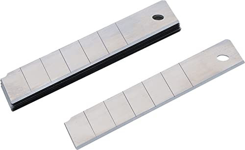 BGS 50626 | Abbrechklingen | 10-tlg. | 25 mm | für Cutter, Teppichmesser | Ersatzklingen-Satz | Messerklingen
