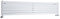 Milano Aruba White Horizontal Double Oval Panel Radiator - 354mm x 1780mm