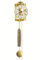 Hermle Mechanische Skelettuhr mit Metallräderwerk Dover- 70332-000711