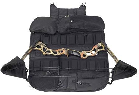 elToro Tragesystem für Compoundbögen mit vielen Taschen - camo