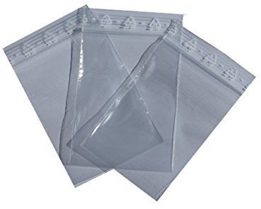 Beutel und Tüten Lot de 100 sachets à Fermeture par Pression LDPE 120 x 170 mm