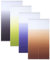 Garduna Flow Plissee # grau 90cm # - mit Farbverlauf - verspannt - Smartfix - Klemmfix - ohne Bohren - viele Größen - Sichtschutz - lichtdurchlässig