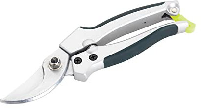 Spear & Jackson 4171LKEW Sécateurs à lames courbes grands avec manche en métal de la collection de Kew Gardens, Bleu