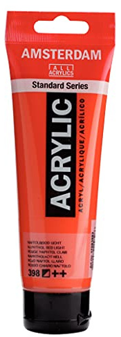 Amsterdam Standard Series Acrylfarbe Tube 120 ml Naphtholrot Hell 398 (17093982)