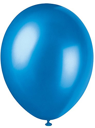 Cosmic Blue Premium Latex Balloons (30cm) Pack of 50 - Vibrant Party Decorations for Birthdays, Weddings, and Events