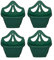 4 x 31cm Venetian Wall Planter