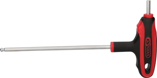 KS Tools 151.8134 Chiave maschio esagonale piegata a testa sferica a T 5mm