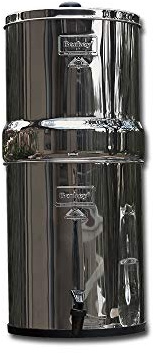 Travel Berkey Gravity-Fed Water Filter with 2 Black Berkey Elements–Enjoy Potable Water While Camping, RVing, Off-Grid, Emergencies, Every Day at Home