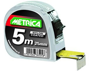 Metrica 38505 Flessometro Professionale, 5 x 25 mm