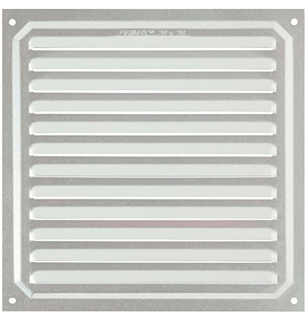 Brinox B70580A - Rejilla de ventilación (20 x 20 cm) color aluminio