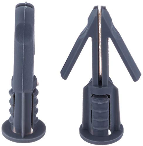 Sysfix 2166100 - Pack de 100 tacos fijación flecha HFL, para paredes tipo carton/yeso (poliamida, 6 x 34 mm)