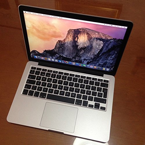 Apple MacBook Pro - Portátil de 13 Retina (Intel Core i5 de 2.7 GHz, 8 GB de RAM, 512 GB SSD, Iris Graphics 6100), Teclado QWERTY Español