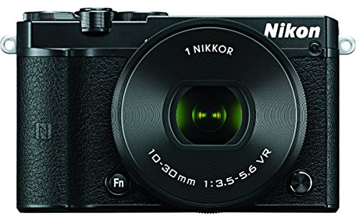 Nikon 1 J5 Mirrorless Digital Camera w/ 10-30mm PD-ZOOM Lens (Black)