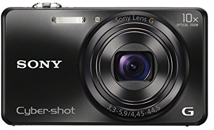 Sony DSCWX200 Digital Compact Camera with Wi-Fi - Black (18MP, 10x Zoom)