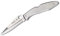 Spyderco C07PS Unisex – Erwachsene Taschenmesser Police Model, grau, 24