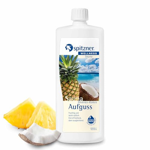 Essenza per sauna “Ananas-Cocco” (1000 ml) di Spitzner