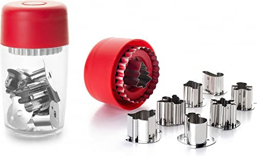 Ibili 794200 - Set 8 Cortapastas Linzer Navidad